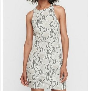 Like New Express Snakeskin Dress!